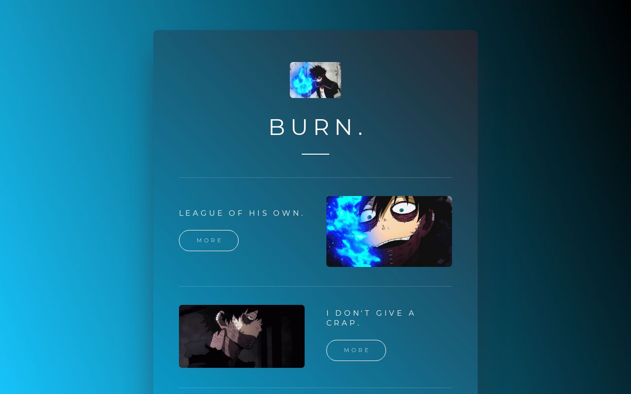 Carrd profile picture for @charred